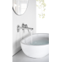 DELOS MISCELATORE LAVABO MONOCOMANDO DA INCASSO IN ACCIAIO INOX. S.316