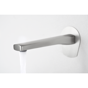 DELOS MISCELATORE LAVABO MONOCOMANDO DA INCASSO IN ACCIAIO INOX. S.316
