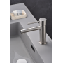 MOSCU MISCELATORE LAVABO MONOCOMANDO ACCIAIO INOX S.316 SENZA SCARICO