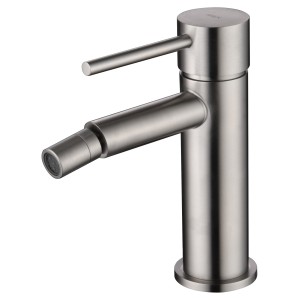 MOSCU SINGLE-LEVER BIDET MIXER STAINLESS STEEL S.316 WITHOUT DRAIN