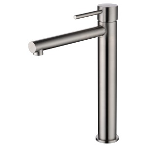MOSCU HIGH SINGLE-LEVER BASIN MIXER IN STAINLESS STEEL S.316 WITHOUT DRAIN