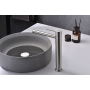 MOSCU HIGH SINGLE-LEVER BASIN MIXER IN STAINLESS STEEL S.316 WITHOUT DRAIN