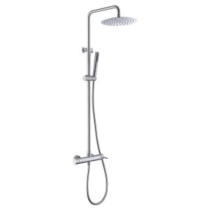MOSCU SHOWER COLUMN STAINLESS STEEL S.316 SINGLE-LEVER WITH HAND SHOWER