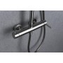 MOSCU SHOWER COLUMN STAINLESS STEEL S.316 SINGLE-LEVER WITH HAND SHOWER