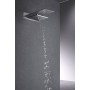 RODAS BUILT-IN THERMOSTATIC SHOWER KIT CHROME WITH SHOWER HEAD AND WATERFALL + HAND SHOWER