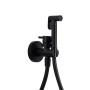 MUNICH BIDET SPRAY WITH HOT AND COLD WATER MIXER BLACK MATT