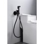 MUNICH BIDET SPRAY WITH HOT AND COLD WATER MIXER BLACK MATT