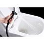 MUNICH BIDET SPRAY WITH HOT AND COLD WATER MIXER BLACK MATT