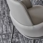 SEDIA BELINDA ML CON BRACCIOLI 53,5x59x86h