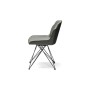 SEDIA GIREVOLE FLAMINIA 57x61x83h - SENZA BRACCIOLI