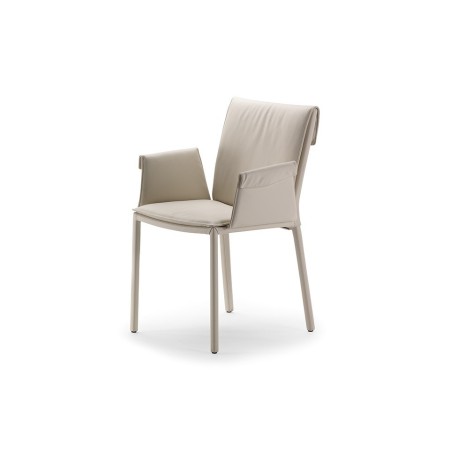 SEDIA ISABEL 55x59x87h - WITH ARMRESTS