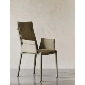 SEDIA ISABEL 55x62x100h - ALTA CON BRACCIOLI