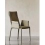 SEDIA ISABEL 55x62x100h - HIGH WITH ARMRESTS