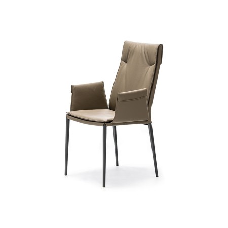 SEDIA ISABEL ML 55x62x100h - HIGH WITH ARMRESTS