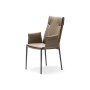 SEDIA ISABEL ML 55x62x100h - HIGH WITH ARMRESTS