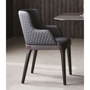 SEDIA MAGDA COUTURE 53x55x81h - CON BRACCIOLI