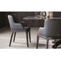 SEDIA MAGDA COUTURE 53x55x81h - CON BRACCIOLI