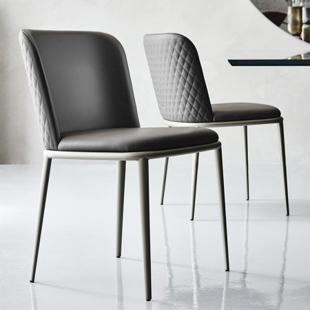 SEDIA MAGDA ML COUTURE  53x59x81h - SENZA BRACCIOLI