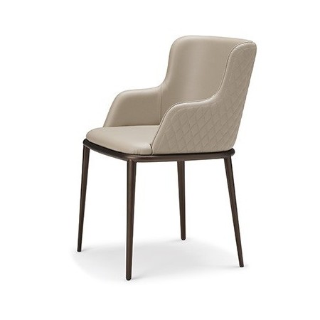 SEDIA MAGDA ML COUTURE  53x59x81h - CON BRACCIOLI