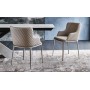 SEDIA MAGDA ML COUTURE  53x59x81h - CON BRACCIOLI