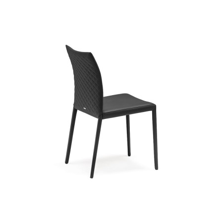 SEDIA NORMA COUTURE 47x55x87h- SENZA BRACCIOLI