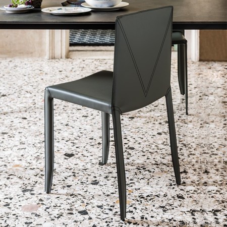 SEDIA PIUMA 46x45x83h - SENZA BRACCIOLI