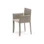 SEDIA PIUMA EDITION 52x45x83h - CON BRACCIOLI