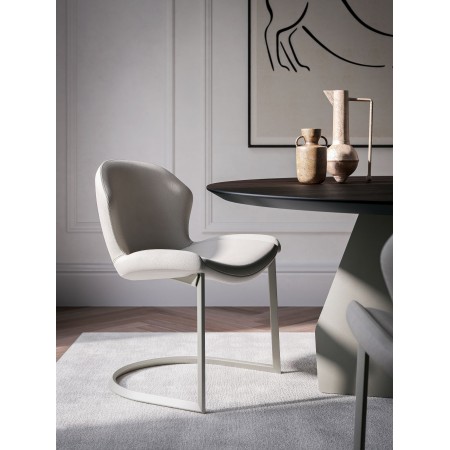 SEDIA RACHEL CANTILEVER 65x60x81h