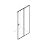RIGHT DOOR x ZEPHYROS CORNER 2 SLIDING DOORS