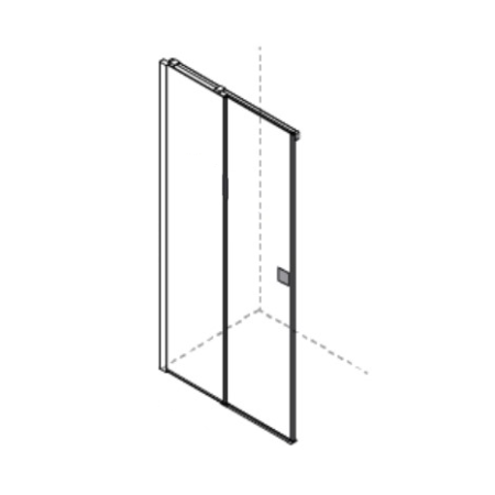 LEFT DOOR x ZEPHYROS CORNER 2 SLIDING DOORS