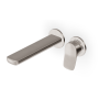 BRIM MISCELATORE LAVABO DA INCASSO 180MM NICKEL SPAZZOLATO