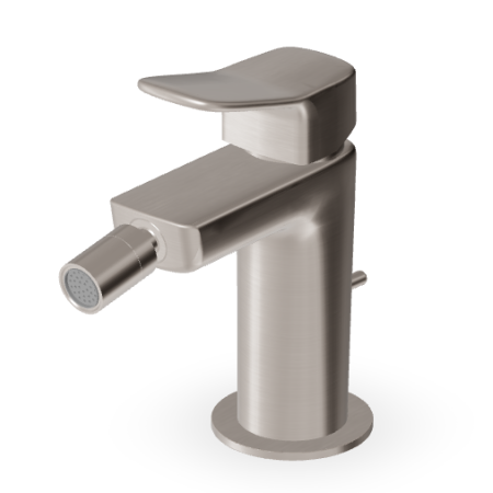 BRIM MISCELATORE BIDET C/SCARICO NICKEL SPAZZOLATO