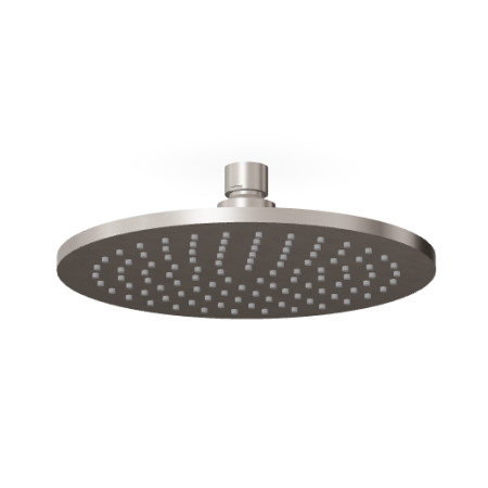 BRIM SOFFIONE A GETTO FISSO Ø200MM NICKEL SPAZZOLATO