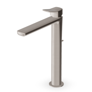 BRIM MISCELATORE LAVABO C/SCARICO NICKEL SPAZZOLATO
