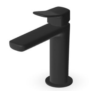 BRIM FAUCET MIXER WITHOUT DRAIN MATTE BLACK EMBOSSED