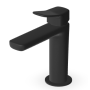 BRIM FAUCET MIXER WITHOUT DRAIN MATTE BLACK EMBOSSED