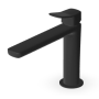 BRIM FAUCET MIXER WITHOUT DRAIN MATTE BLACK EMBOSSED