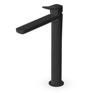BRIM FAUCET MIXER WITHOUT DRAIN MATTE BLACK EMBOSSED