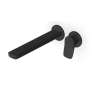 BRIM MISCELATORE LAVABO DA INCASSO 225MM NERO OPACO GOFFRATO