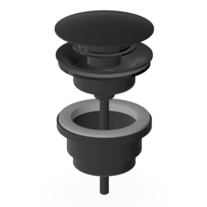 BRIM SCARICO UNIVERSALE NERO OPACO GOFFRATO