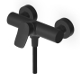BRIM EXTERNAL SHOWER MIXER MATT EMBOSSED BLACK