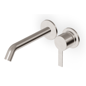 GILL BUILT-IN BASIN MIXER 175MM BRUSHED NICKEL