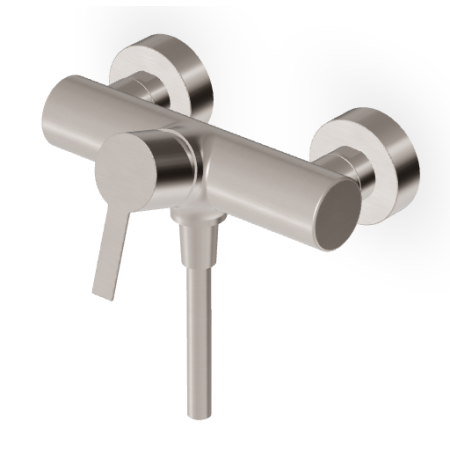 GILL MISCELATORE DOCCIA NICKEL SPAZZOLATO
