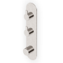 GILL TERMOSTATICO DOCCIA C/ 2 RUB. ARRESTO NICKEL SPAZZOLATO