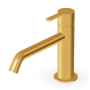 GILL EXTENDED SPOUT BASIN MIXER WITHOUT DRAIN BRUSHED GOLD