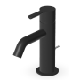 GILL MISCELATORE LAVABO C/SCARICO NERO OPACO GOFFRATO
