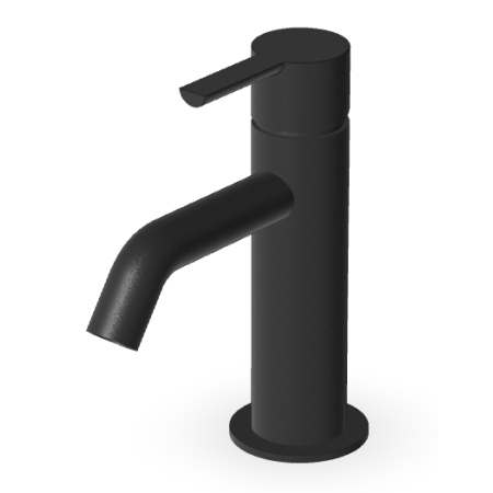 GILL MISCELATORE LAVABO S/SCARICO NERO OPACO GOFFRATO