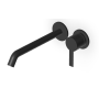 GILL MISCELATORE LAVABO A INCASSO 220MM NERO OPACO GOFFRATO