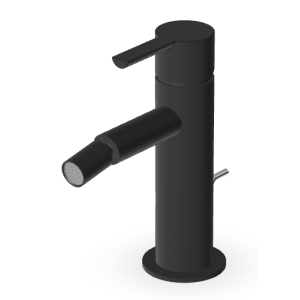 GILL BIDET MIXER WITH DRAIN MATTE BLACK EMBOSSED