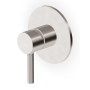 PAN MISCELATORE DOCCIA S/DEVIATORE NICKEL SPAZZOLATO